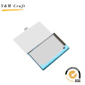 High Quality Metal PU Leather Business Name Card Holder